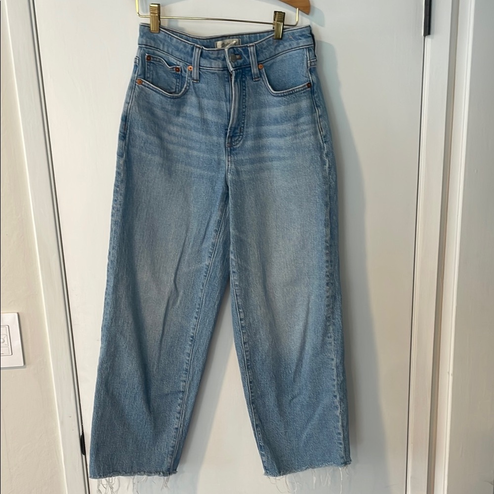 Madewell the curvy perfect vintage wide leg crop jean